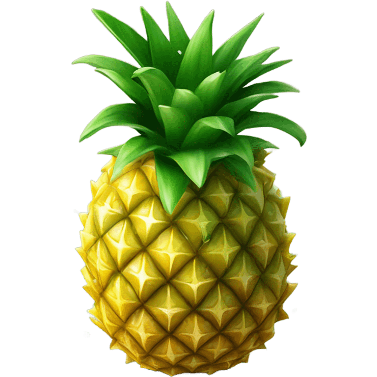 juicy pineapple emoji