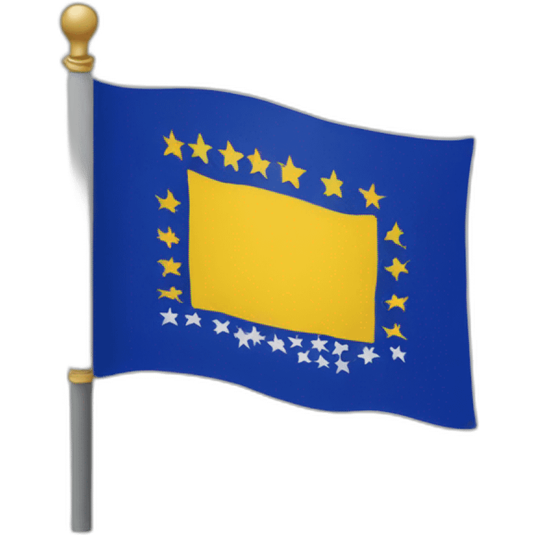 Bosnian old flag emoji