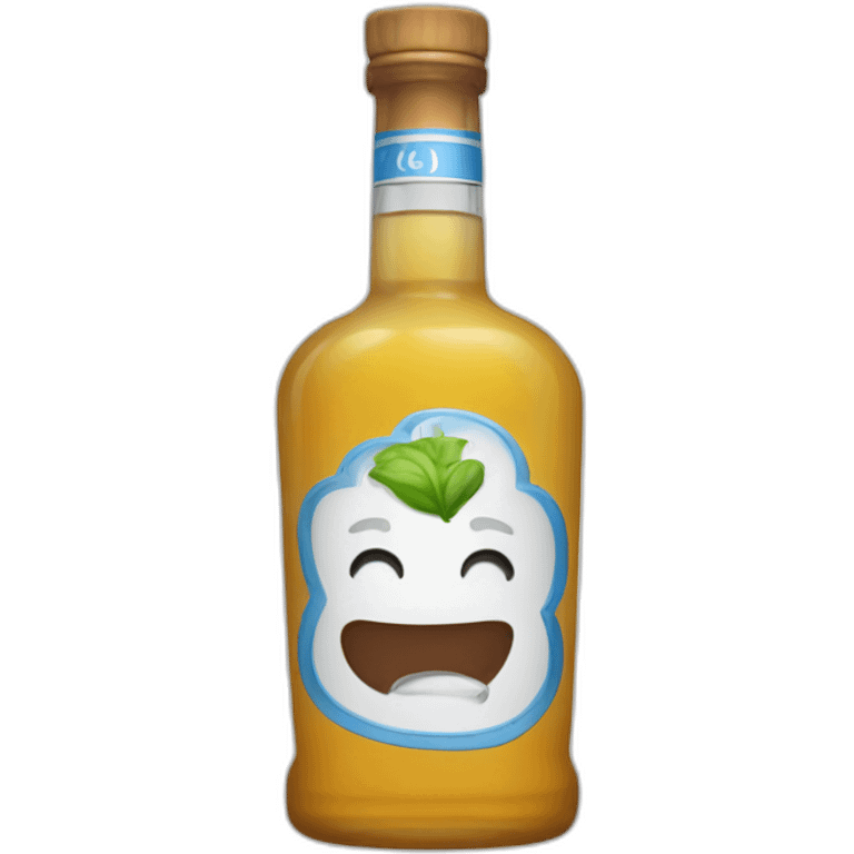 Un-chatt-avec-vodka emoji