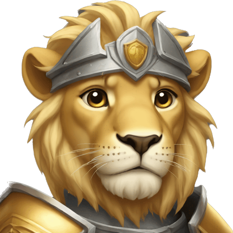 lion paladin sad emoji