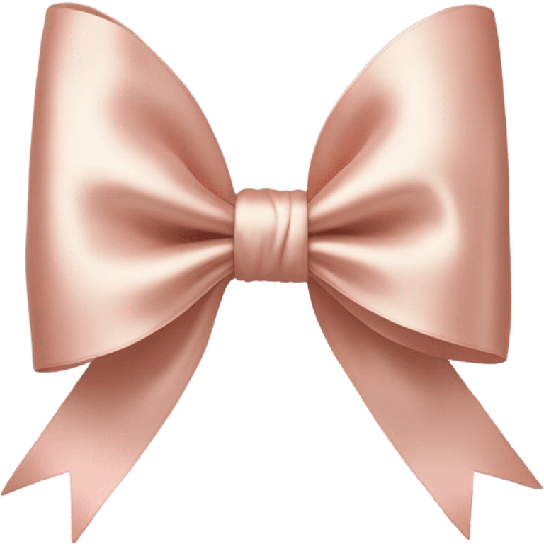 Coquette bow emoji