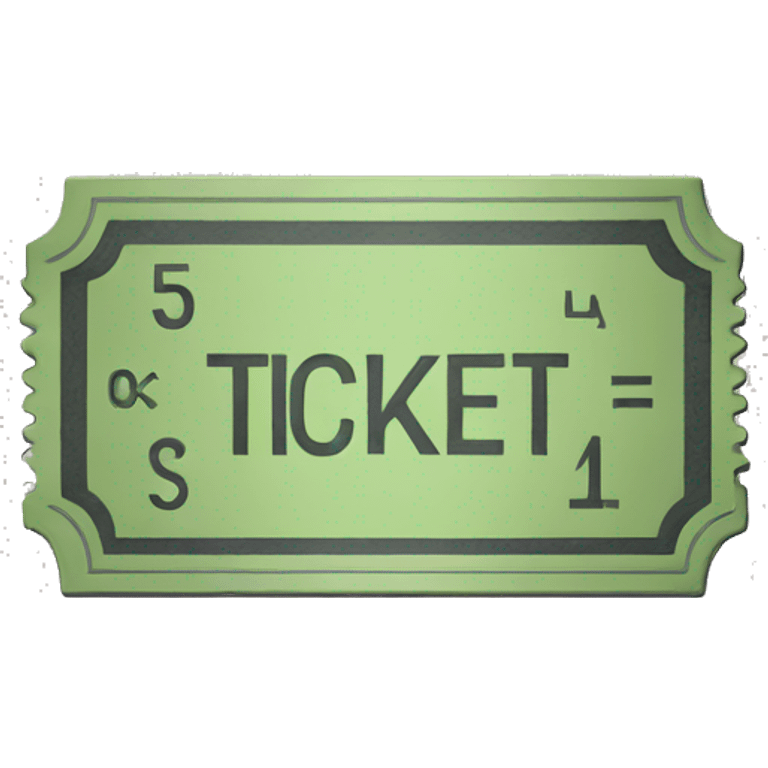 ticket emoji