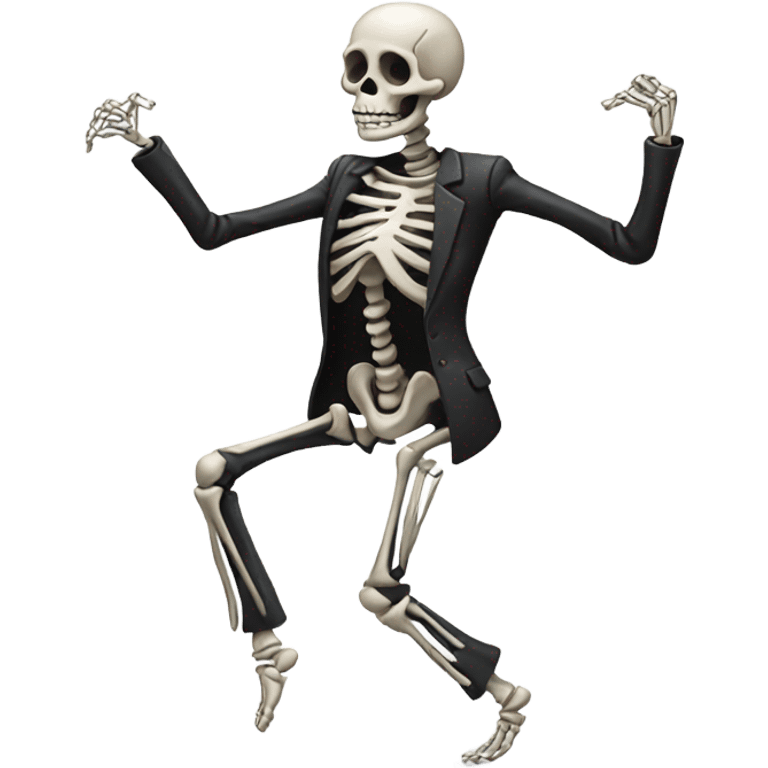 Dancing skeleton  emoji