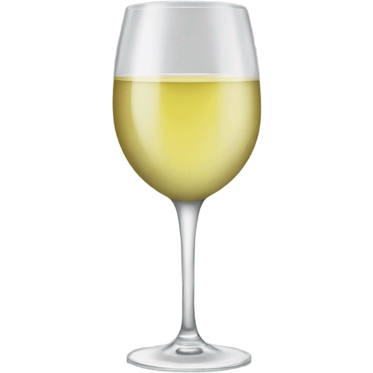 glass of white wine emoji