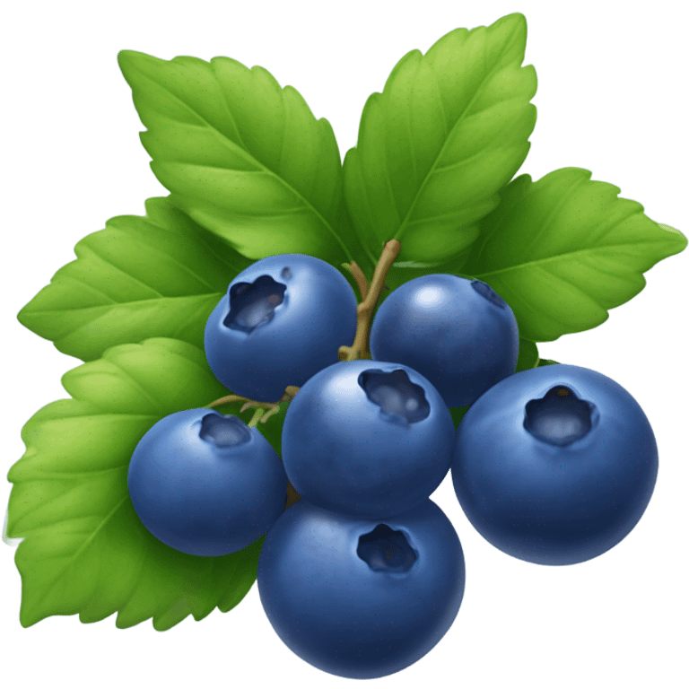 Blueberries  emoji