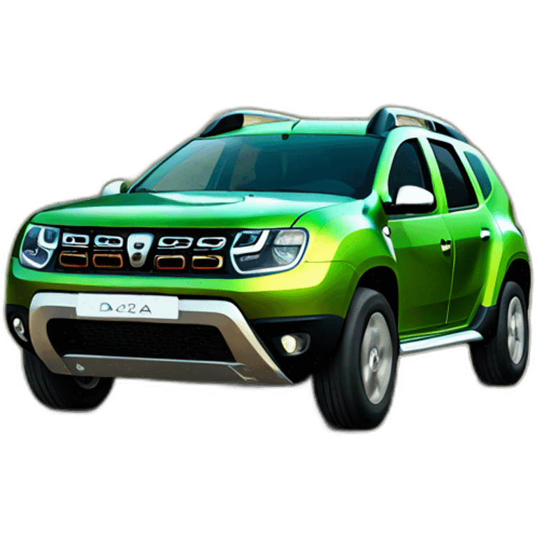 Dacia Duster vert emoji