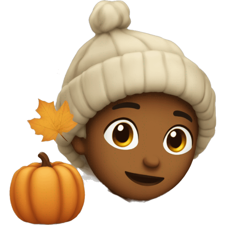 Cozy fall emojis emoji