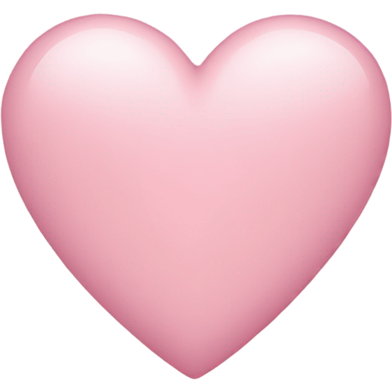 light pink heart emoji