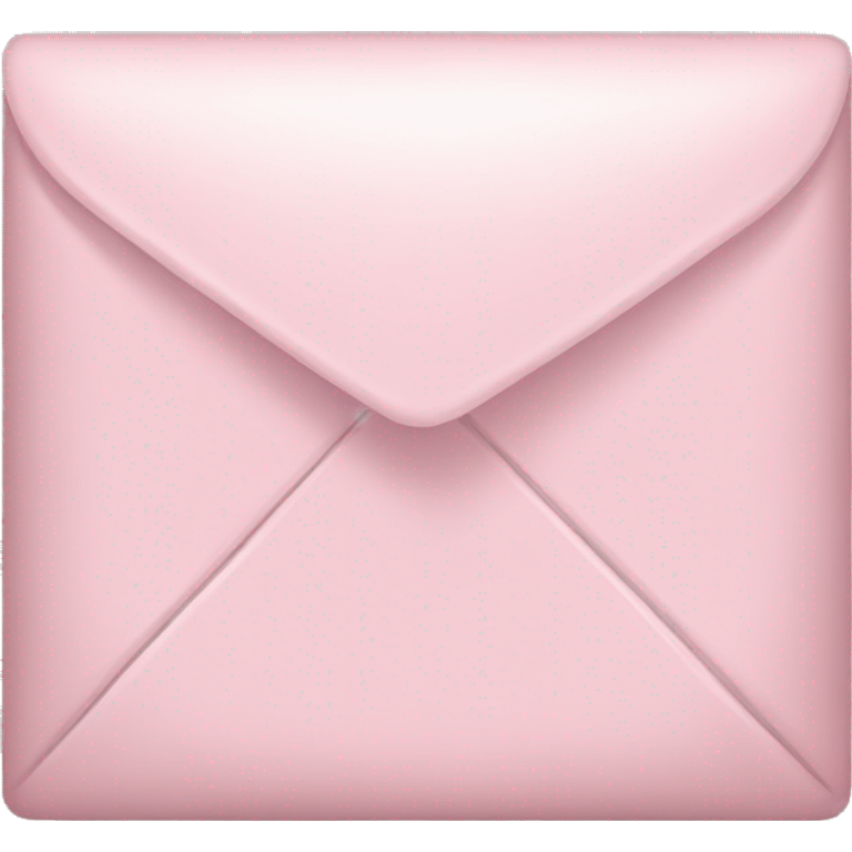 light pink email emoji