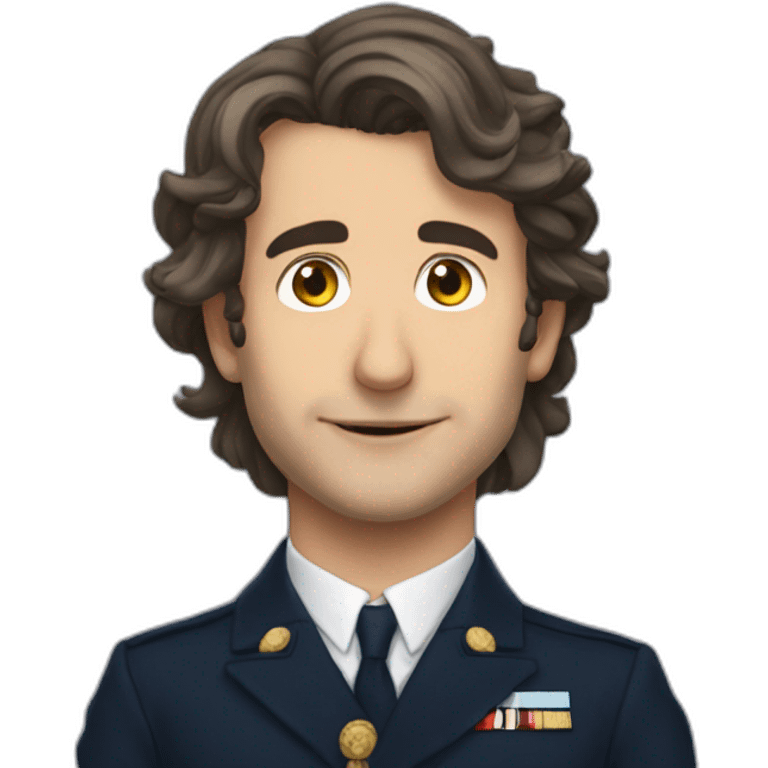 Macron amoureux Marine lepaine emoji