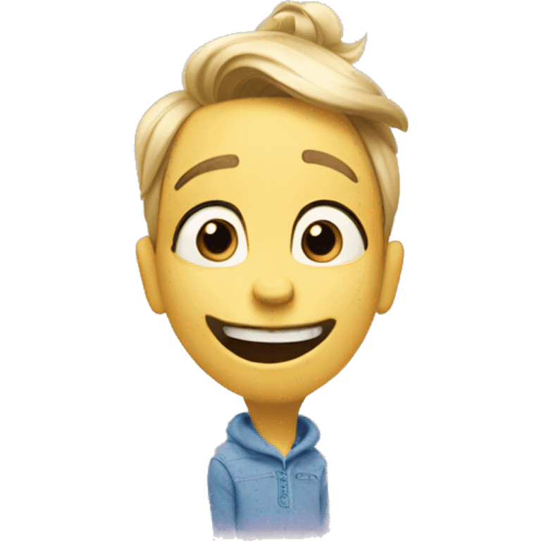 Joy in inside out  emoji