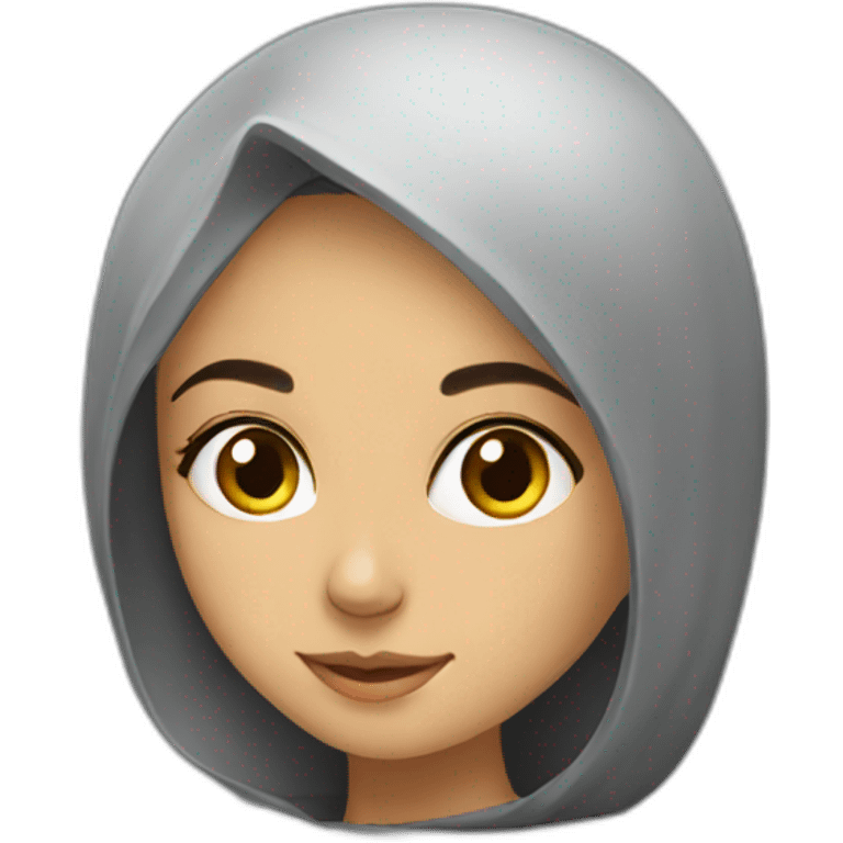 Iranian girl emoji