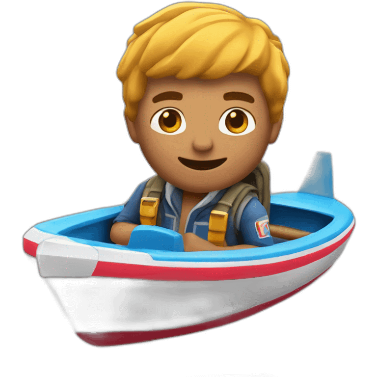 Un homme en planeur ( fornite ) emoji