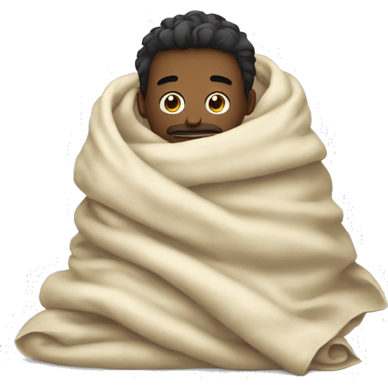 Ericky in a blanket  emoji