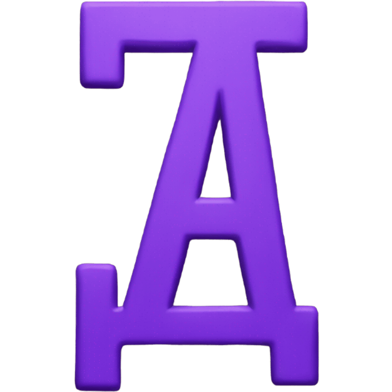 purple sign done emoji