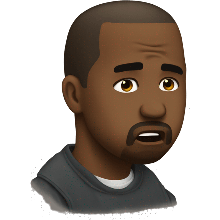 Kanye west crying emoji