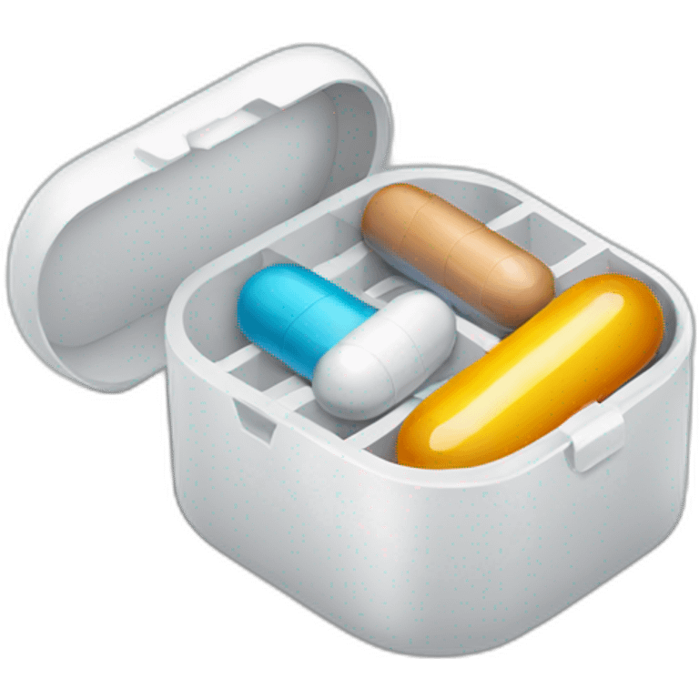 pill box emoji