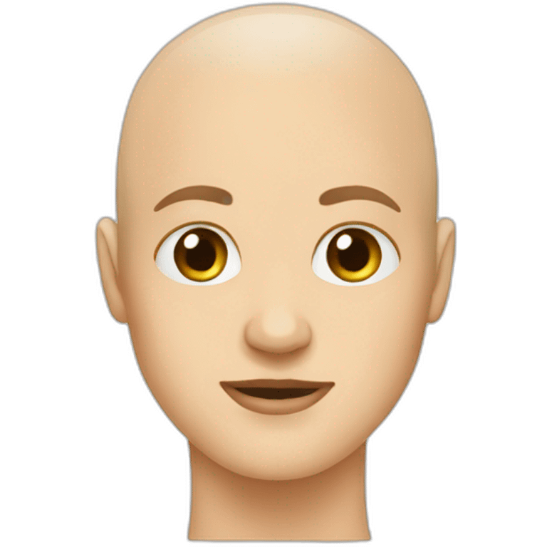 Alopecia emoji