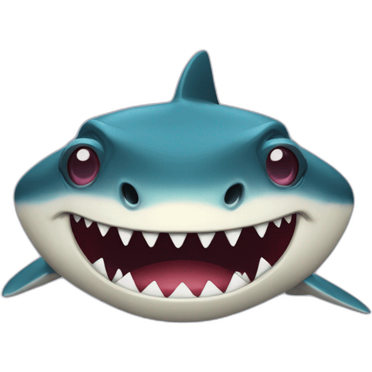 Megalodon with sunglasses  emoji