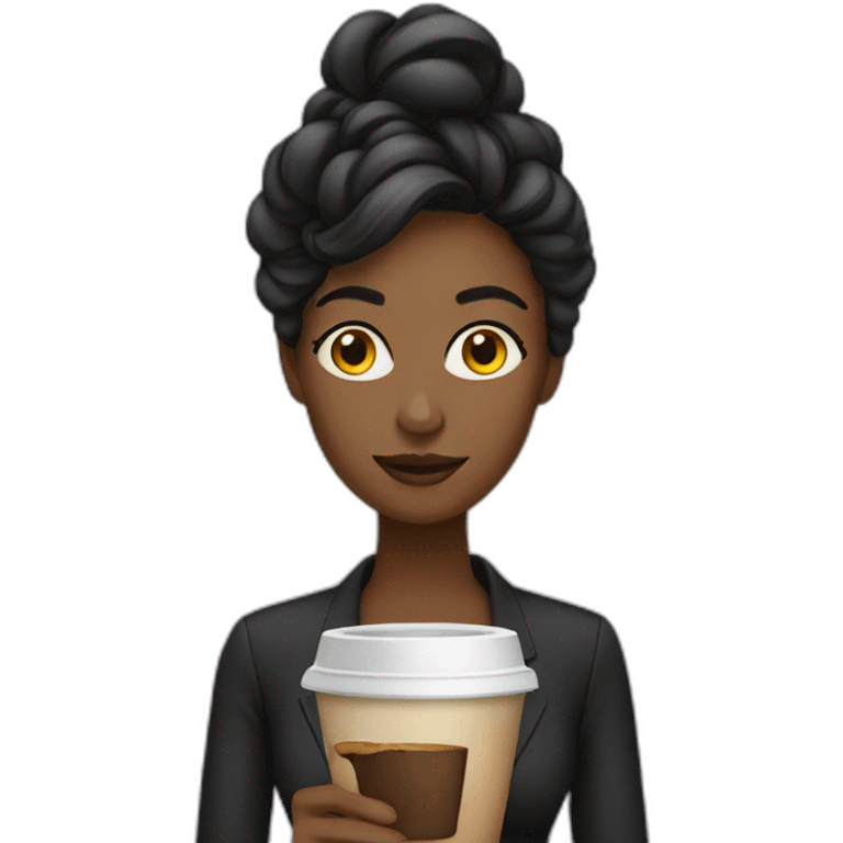 caffein addicted female designer emoji