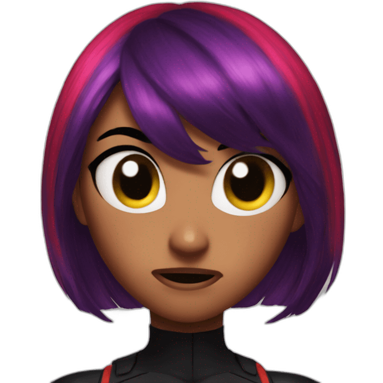 Miraculous Ladybug angry emoji