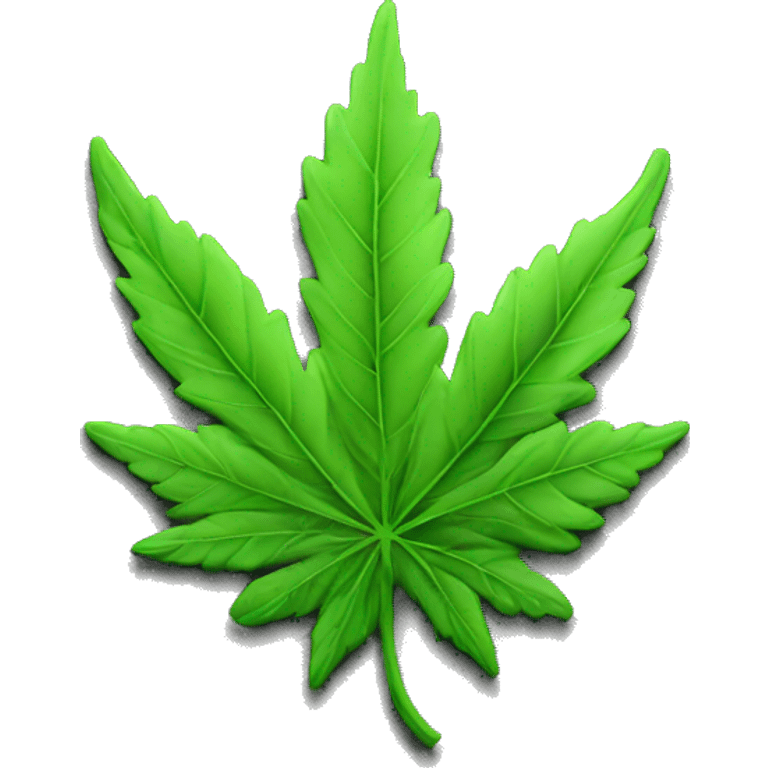 Thc leaf emoji