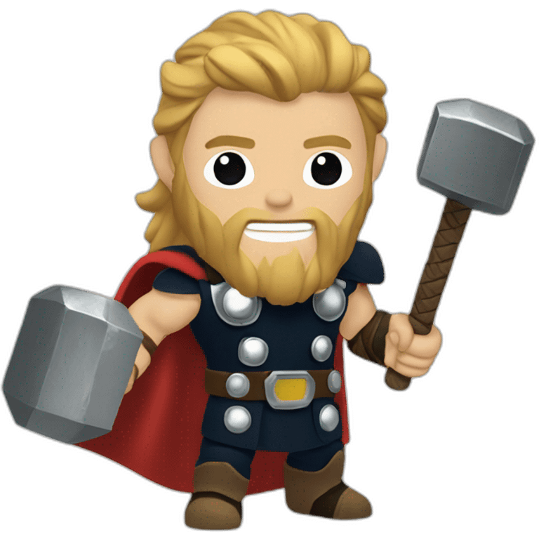 thor mit Hammer emoji