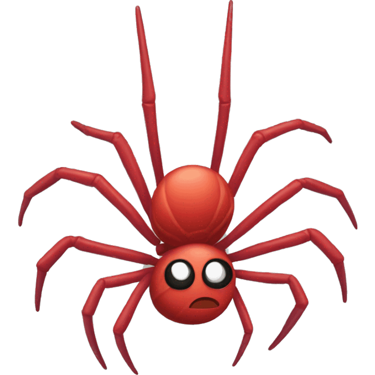 Red spider kiki emoji