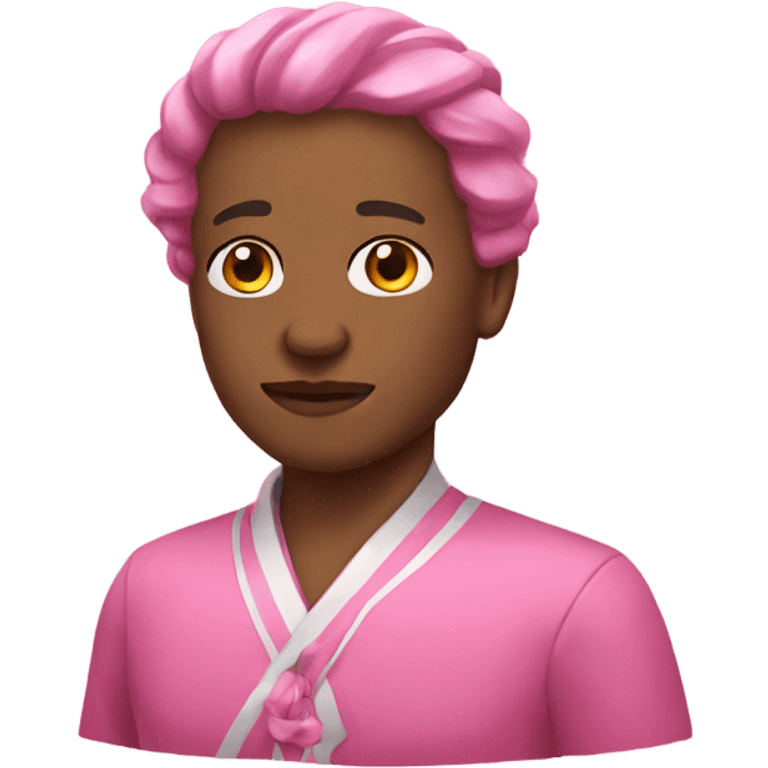 Lazo rosa emoji