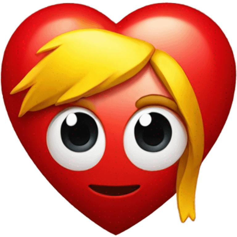 Corazón con rayo  emoji