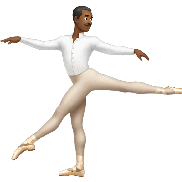 Man on pointe emoji