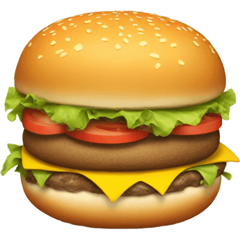 Pregnant hamburger emoji