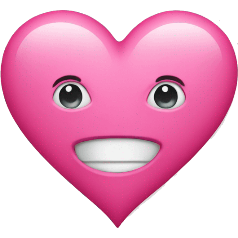 Pink heart emoji