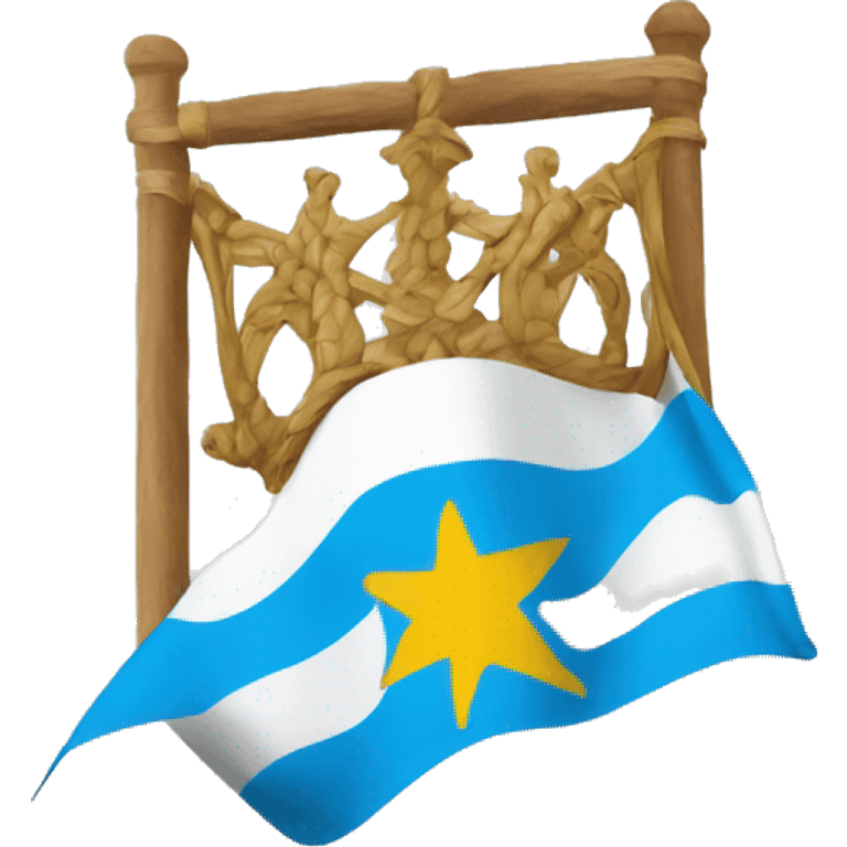 La bandera de galicia emoji