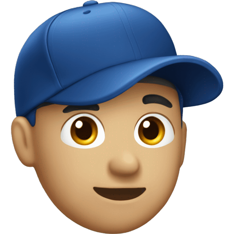 dark blue   cap emoji