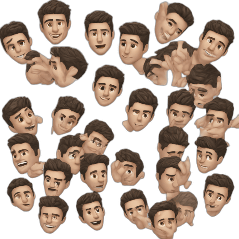 Jordan bardella en costards  emoji