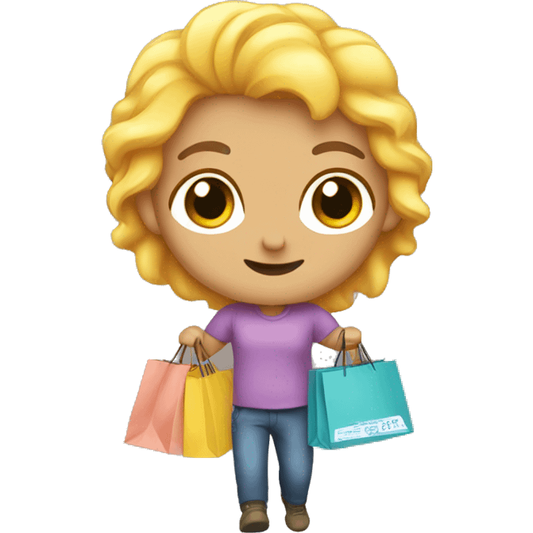 bundle shopping emoji