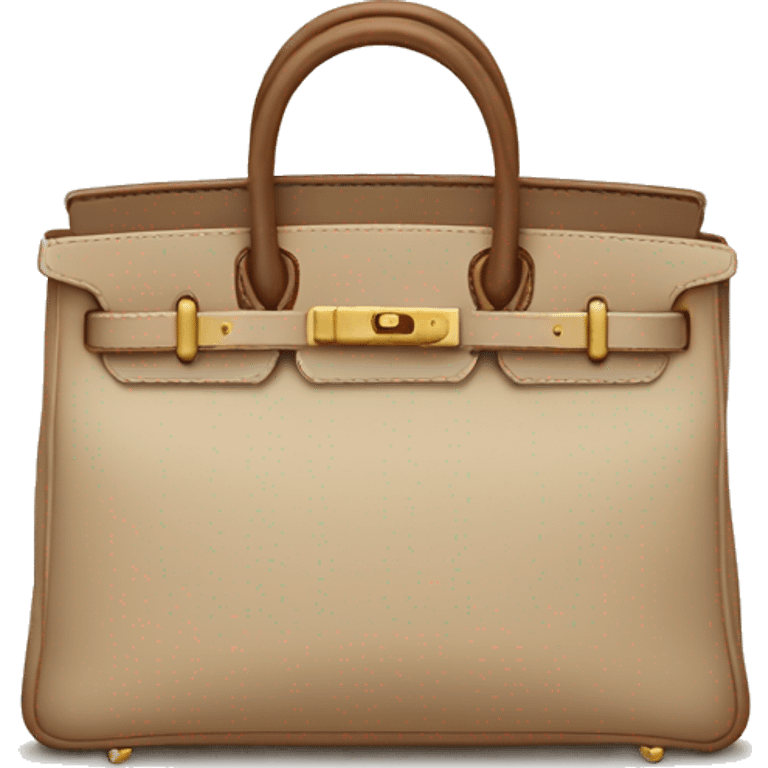 Birkin bag beige  emoji