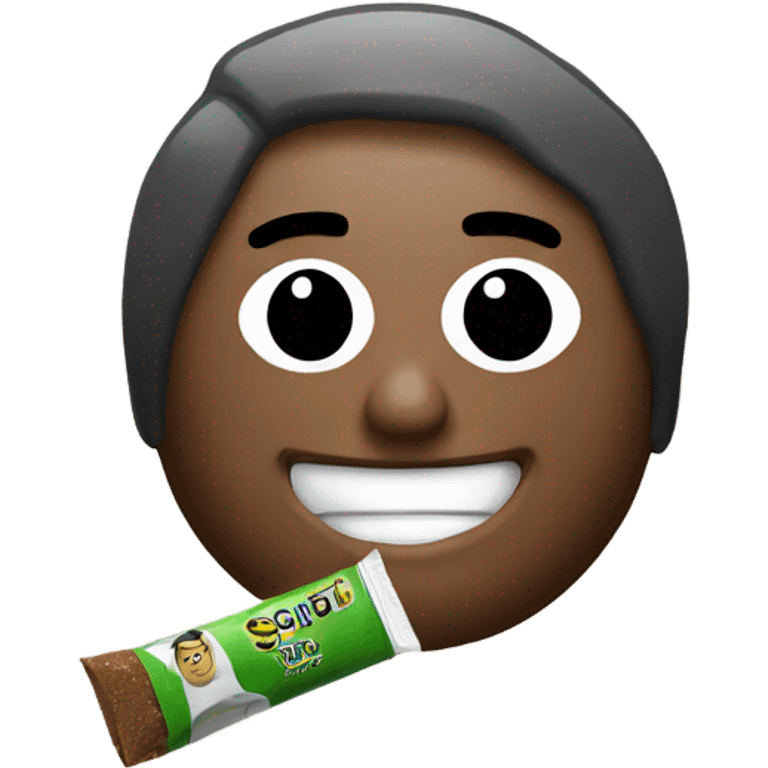 Man holding a snus emoji