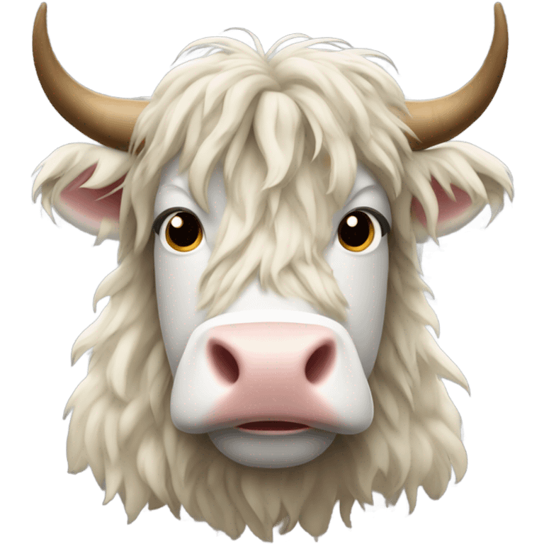 Highlander cow emoji