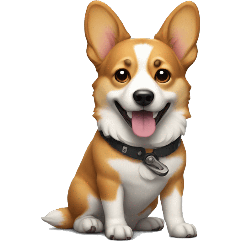 chainsaw dog corgi emoji