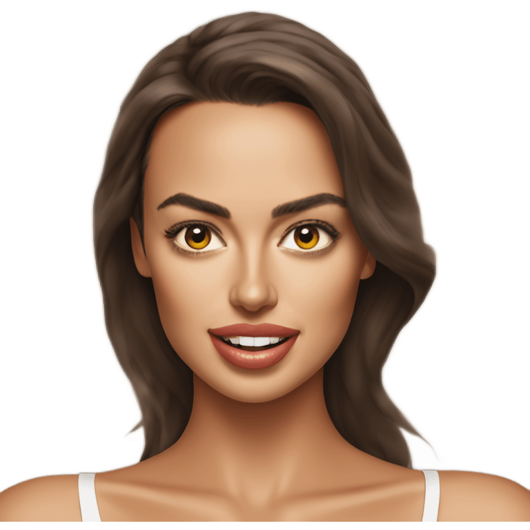 irina shayk emoji