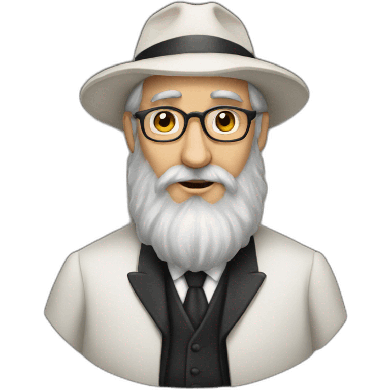 Rabbi loubavitch emoji