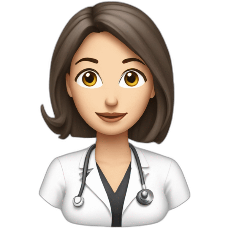 Posh-Radiologist-performing-breast-mammography-to-leni-klum emoji