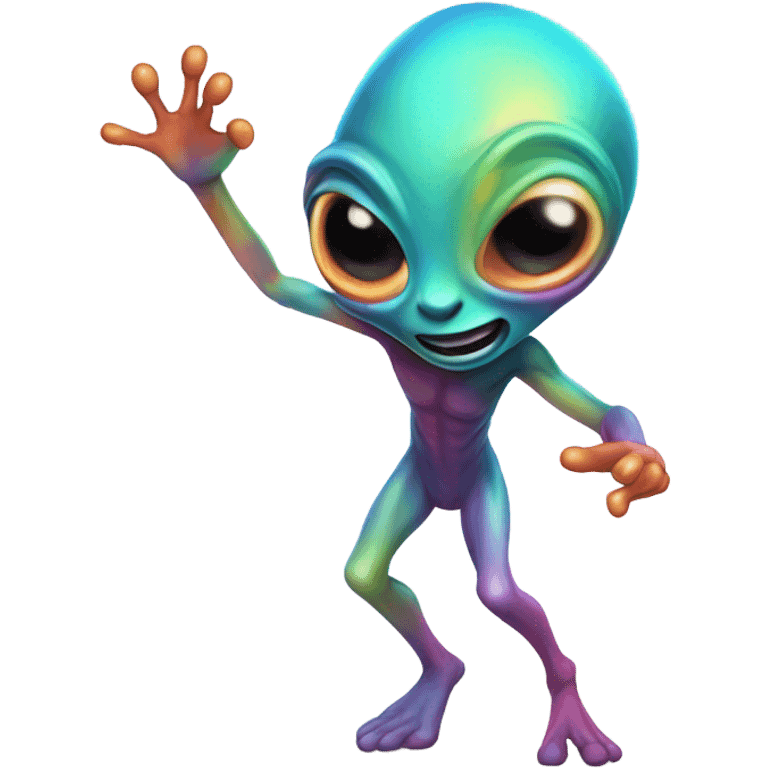 alien dancer emoji