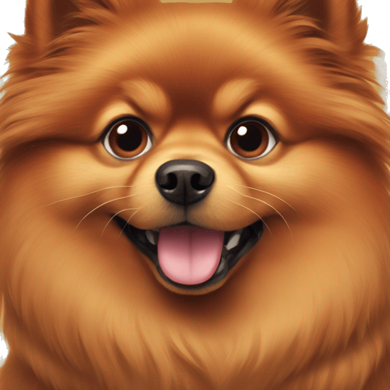 red pomeranian emoji