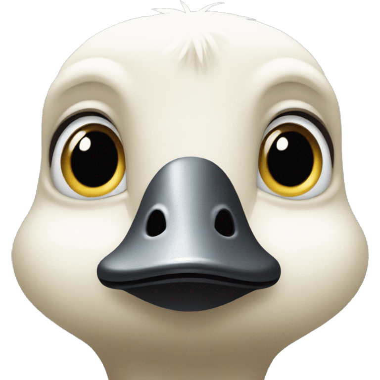 sad baby goose emoji