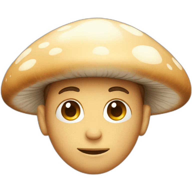 boy  mushroom face emoji