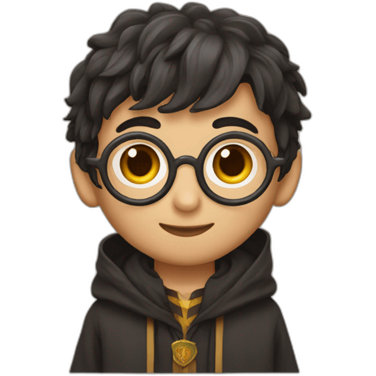 Harry potter wearing an andean chullo emoji