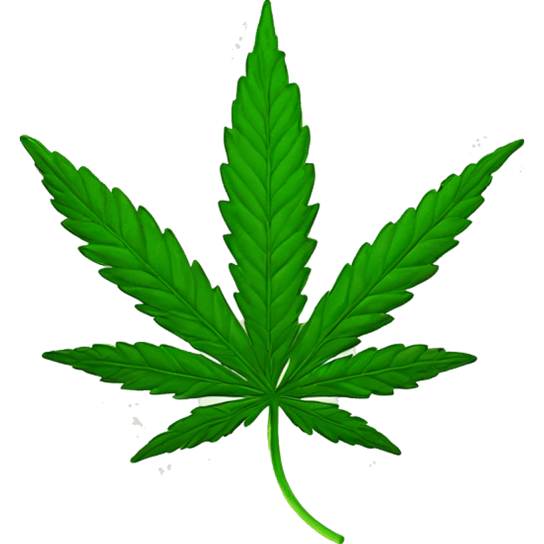 cannabis leaf emoji